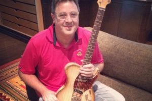 Vince Gill with his John McGuire California Tradition.